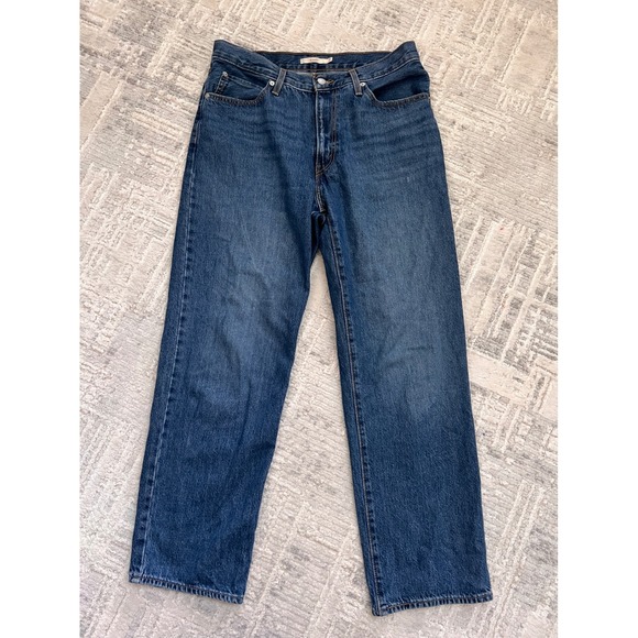 Levi's 94 Baggy Jeans Women's Size 31 Blue Denim High Rise Retro Style - Picture 1 of 16